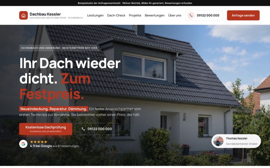 Vorschau Dachbau Kessler