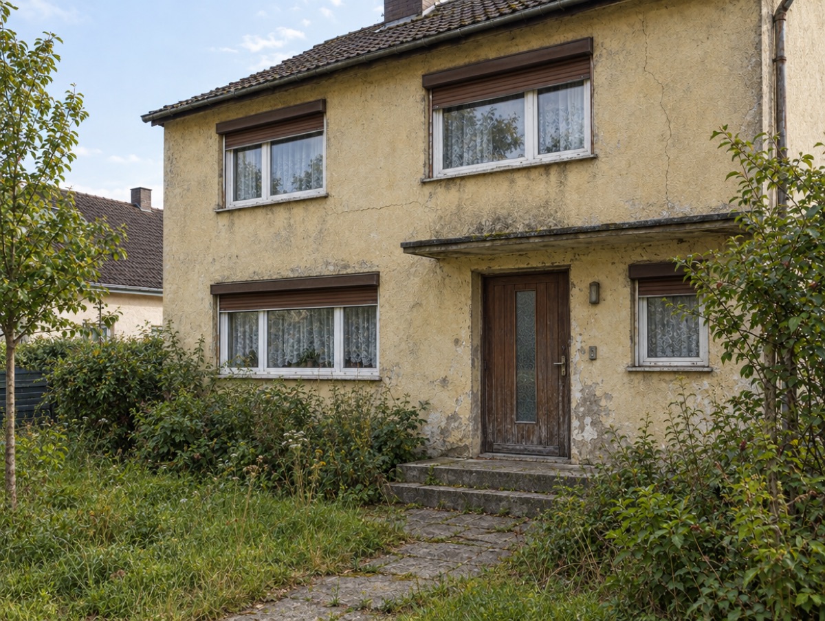 Haus von 1974, vorher