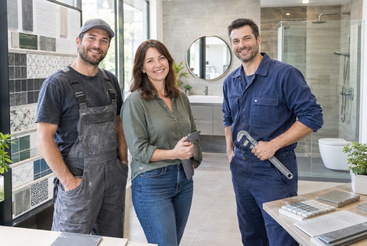 Team von Badmanufaktur Wendl